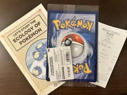 Pokemon Pikachu At The Museum Limited Edition Sealed Card - National History - Image 2