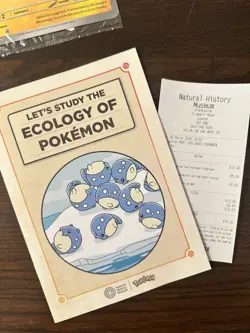 Pokemon Pikachu At The Museum Limited Edition Sealed Card - National History - Image 4