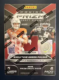 2025 Panini Prizm Draft Picks Football - Blaster Box (30 cards) - Factory Sealed - Image 1