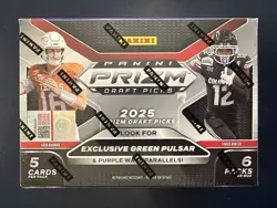 2025 Panini Prizm Draft Picks Football - Blaster Box (30 cards) - Factory Sealed - Image 3