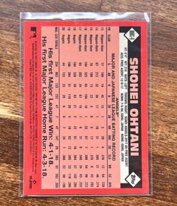 2021 Topps Chrome #86BC-9 Shohei Ohtani 1986 Topps Baseball 35th Anniversary - Image 2
