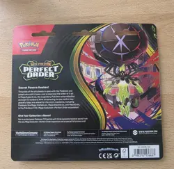 Pokemon Tcg Perfect Order Triple 3 Pack Blister chikorita New Factory Sealed - Image 2