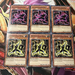 Yugioh! Rustungs-Ninja Set - Wasser, Erd, Flammen, Luft - 12 Karten 1. Auflage - Image 4