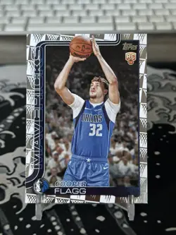 Topps 2025-26 NBA cooper Flagg #201 Rookie Season Tip Off MINT 💎 - Image 1