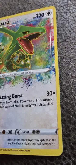 Pokemon Rayquaza 138/185 Vivid Voltage, Near Mint Condition - Image 3