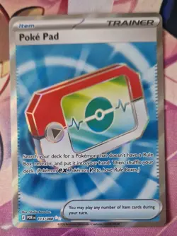 Poke Pad Full Art 113/088 Pokemon TCG Perfect Order NM-Mint Pokemon - Image 1