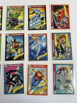 1990 Marvel Universe 18 Card Lot Near Mint Condition M9 - Image 3