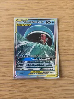 MINT CONDITION-Pokemon TCG Magikarp Wailord GX Tag Team Sun Moon SM166-In sleeve - Image 1