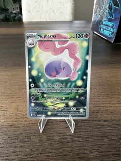 Pokemon TCG Musharna 117/086 Sv Black Bolt Illustration Rare Holo Near Mint New - Image 1