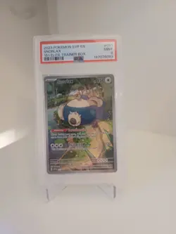 Pokemon Scarlet And Violet 151 Snorlax Etb Promo Psa Mint 9 - Image 1