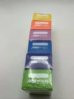 Ultra Pro Set Of 6 COLOR PACK DECK BOXES Magic Pokemon YuGiOh Card Storage Box - Image 2