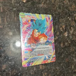 Super Saiyan Blue Son Goku Returns Promo Foil Dragon Ball Super Card Game | NM - Image 3