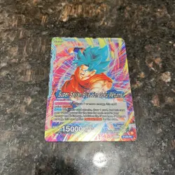 Super Saiyan Blue Son Goku Returns Promo Foil Dragon Ball Super Card Game | NM - Image 4