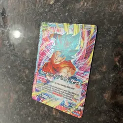 Super Saiyan Blue Son Goku Returns Promo Foil Dragon Ball Super Card Game | NM - Image 5