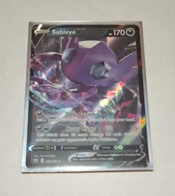 Sableye V - 120/202 - Pokemon Sword & Shield Base Set Ultra Rare Card NM - Image 2