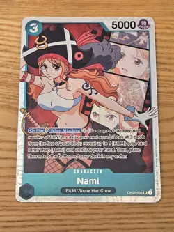 One Piece Card Game Nami OP02-036 SR M/NM - Image 1