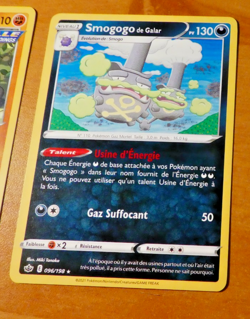 POKEMON REGNE DE GLACE CARD CARTE SMOGOGO 096/198 EB06 FR MINT 2021 - Image 1