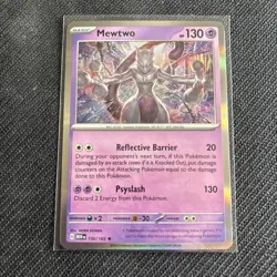 Mewtwo Rare Holo SV: Scarlet & Violet 151 150/165 NM Pokemon Card - Image 1