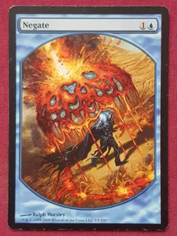 Magic The Gathering PLAYER REWARD PROMOS 2009 NEGATE card MTG - Image 1