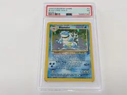 PSA 3 Blastoise Holo 2/130 Base Set 2 2000 Pokemon Card VG Vintage WOTC - Image 1