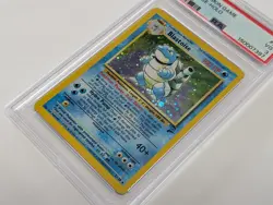 PSA 3 Blastoise Holo 2/130 Base Set 2 2000 Pokemon Card VG Vintage WOTC - Image 3