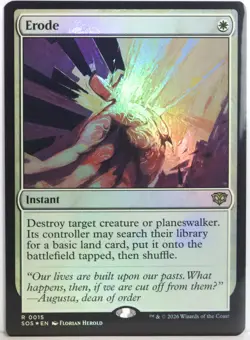 Erode [New, Near Mint] *Foil* {Secrets of Strixhaven} - Image 1