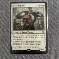 [1x] Jacked Rabbit - Near Mint, English - Bloomburrow Commander MTG Magic - Image 1