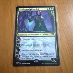 Professor Dellian Fel - N/M - Secrets Of Strixhaven Magic The Gathering MTG - Image 1