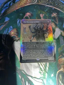 Foil The Dawning Archaic (Borderless) - 289 - NM - Secrets of Stri... - Image 1