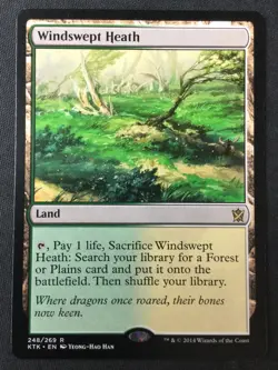 MTG Khans of Tarkir #248 Windswept Heath LP - Image 1