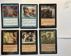 MTG Urza's Saga COMMON COMPLETE SET USG 130 cards NM - Image 3