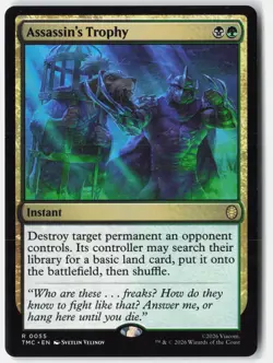 Assassin's Trophy R Commander: Teenage Mutant Ninja Turtles 55 NM - Image 1