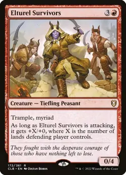 NM Elturel Survivors, MTG, Baldur's Gate, Magic the Gathering, 172 - Image 1