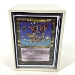 MTG Vintage Commander Deck Skeleton Ship Dimir Ice Age Old School EDH Sleeved Bo - Image 1