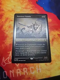 Puresteel Paladin (Foil Etched) - Commander Masters - NM - Image 1