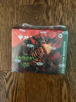 Magic: The Gathering The Brothers’ War Collector Booster **SEALED** - Image 1