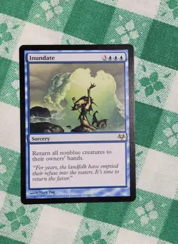 Magic the Gathering, Inundate from 2008, #25 - Image 1