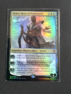 Teferi, Hero of Dominaria Foil, NM MTG Pre-Owned - Image 1