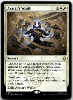 MTG Avatar's Wrath Avatar: The Last Airbender TLA #12 rare NM *LOOK*!! - Image 1