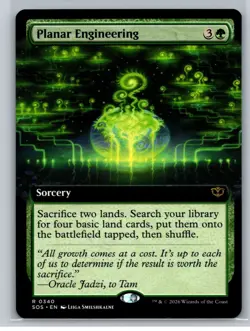 MTG - Secrets of Strixhaven #340 Planar Engineering Extended Art Rare - Image 1