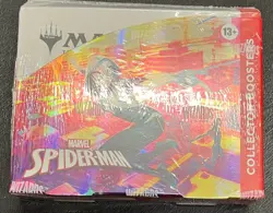 Magic: The Gathering Wizards Marvel Spider-Man Collector Booster Box - SEALED - Image 1