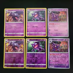 Pokemon Haunter x12 Card Lot Bundle - Image 1
