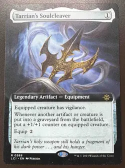 2023 Magic: The Gathering Lost Caverns of Ixalan Tarrian's Soulcleaver #0389 - Image 1