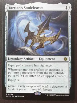 2023 Magic: The Gathering Lost Caverns of Ixalan Tarrian's Soulcleaver #0264 - Image 1