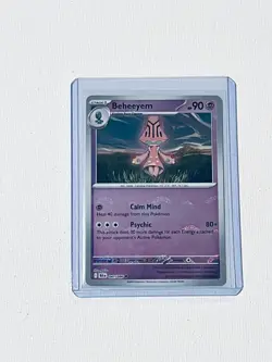 Beheeyem Poke Ball #41 Holo Pokemon Sv11B: Black Bolt Card - Image 1