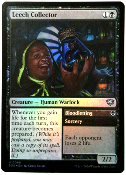 Leech Collector (FOIL) - [Secrets of Strixhaven] MTG SOS 92 NM - Image 1
