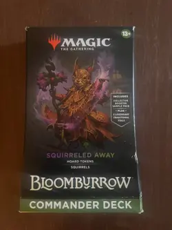 Squirreled Away - Bloomburrow - Commander Deck Magic MTG New, Sealed - Image 1