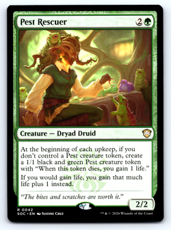 Pest Rescuer - Secrets of Strixhaven Commander - MTG - Image 1