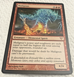 Malignus MTG Avacyn Restored Regular LP 148/244 Mythic - Image 2