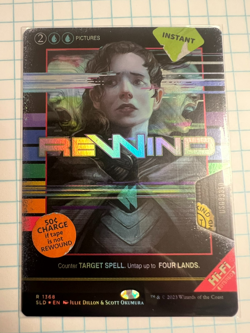 NM FOIL Rewind SLD #1368 Secret Lair Drop Series VHS - Image 1